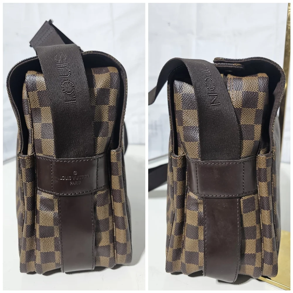 LOUIS VUITTON Damier Ebene Naviglio Messenger Bag